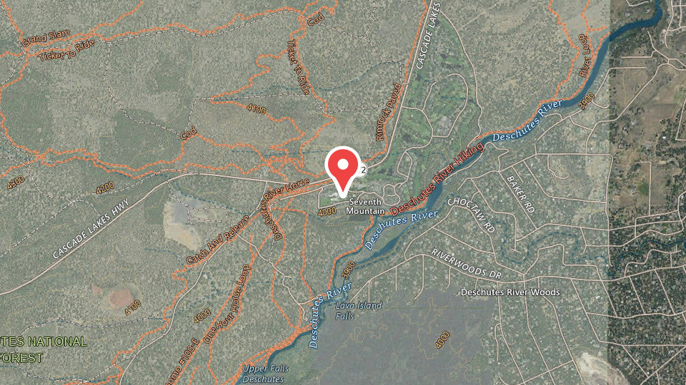 Map of WorldMark Bend - Seventh Mountain Resort