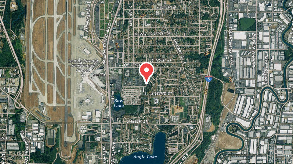 Map of Hunt Club Apartments