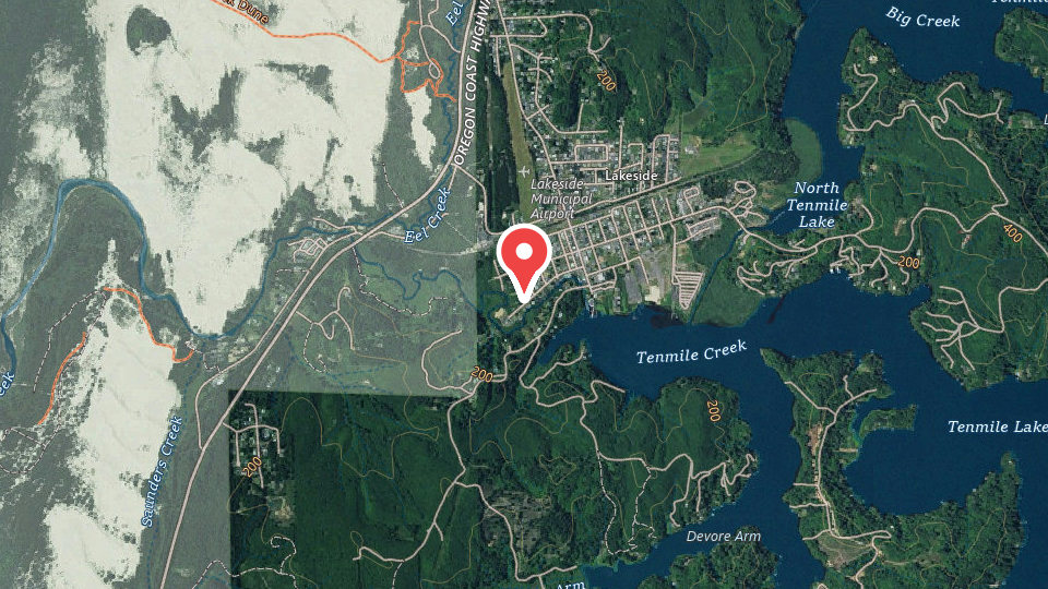 Map of Two Brothers ATV/UTV Rentals & Dune Tours