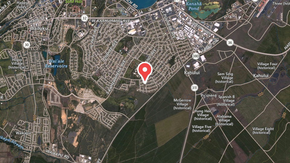 Map of Pau Mauka Outfitters