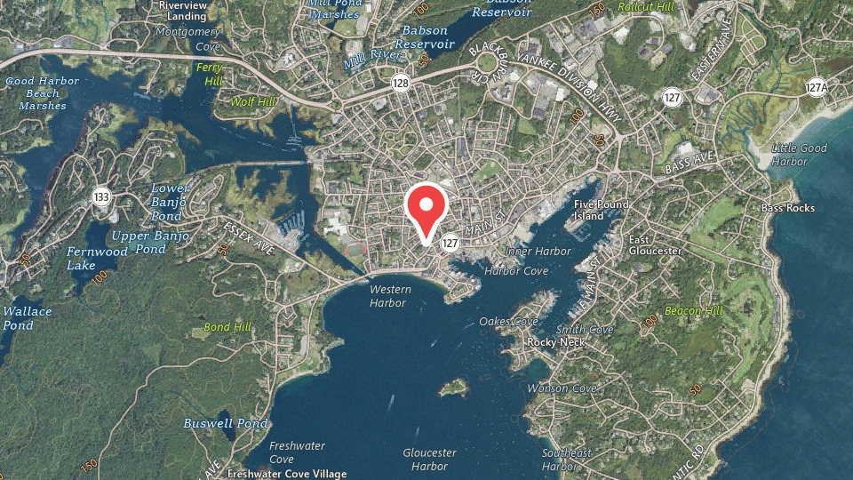 Map of Fisherman's Outfitter