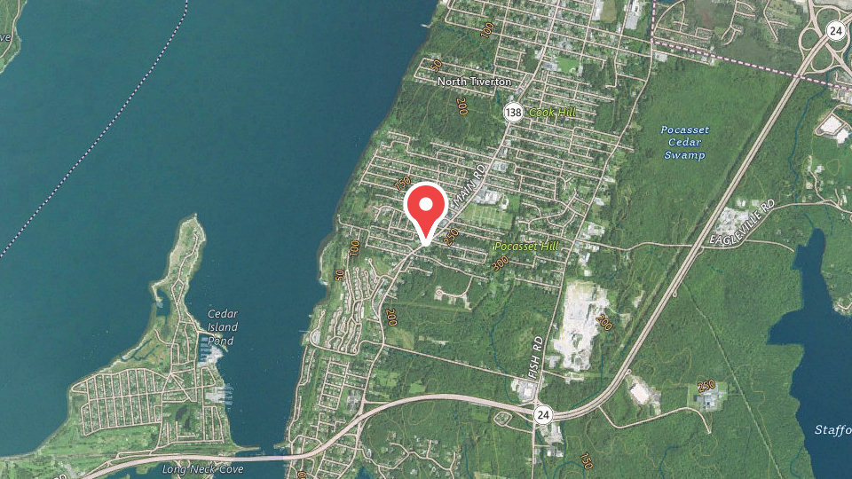 Map of Sakonnet River Outfitters