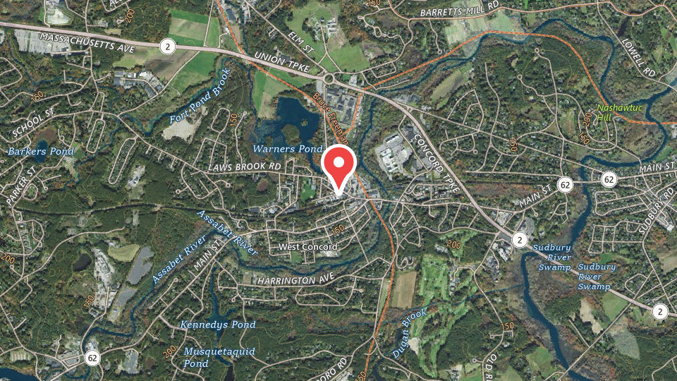 Map of Concord Outfitters