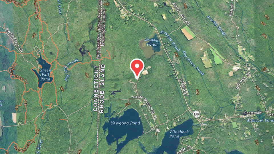 Map of Yawgoog ATV range