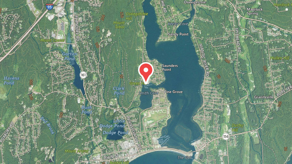 Map of Three Belles Outfitters