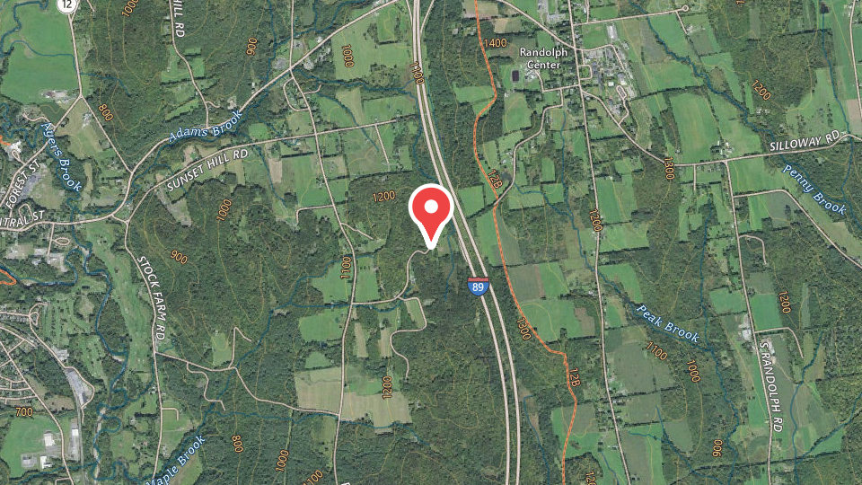Map of Randolph Fish & Game Club