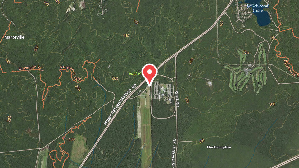 Map of Hunters Garden