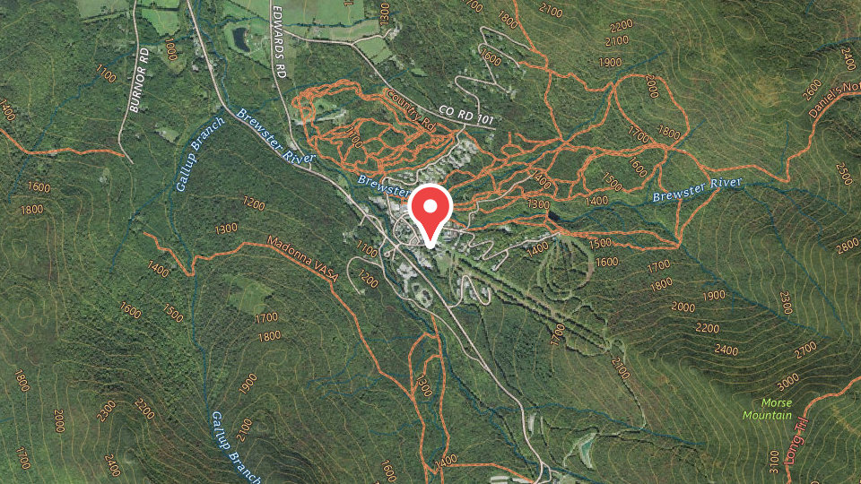 Map of Three Mountain Outfitters