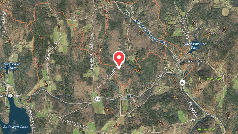 Map of Deerfield Valley Sportsmen's Club