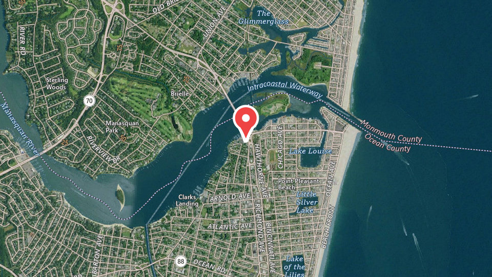 Map of Anchor & Arrows Outfitter