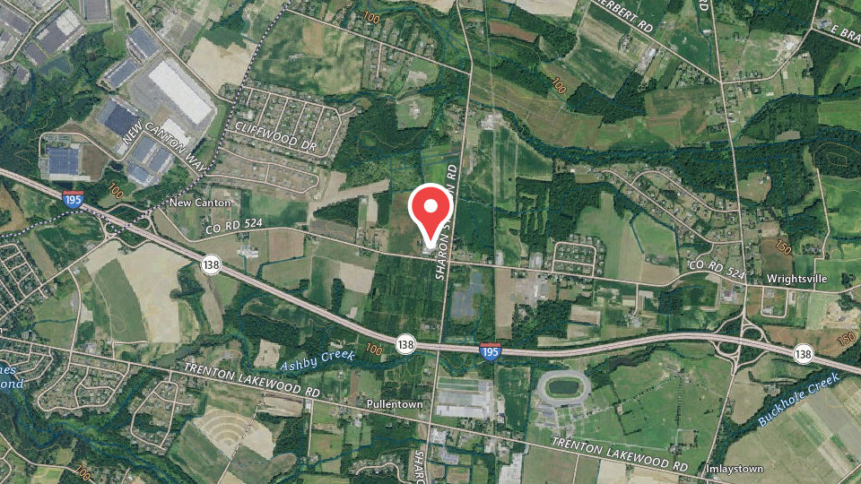 Map of Bent Creek Preserve