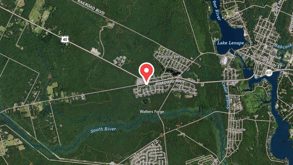 Map of Buck Tails Outfitters