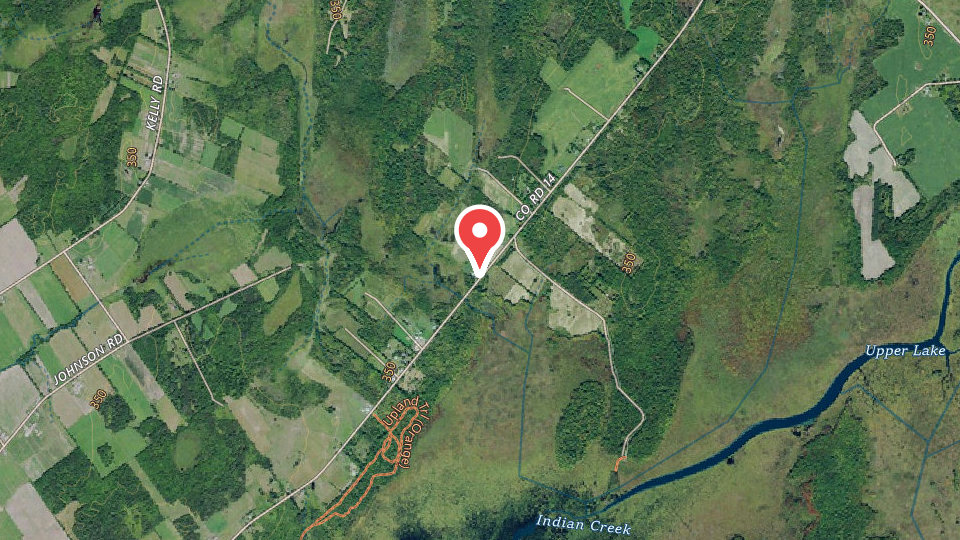 Map of Basswood Lodge