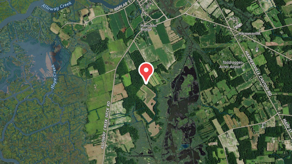 Map of Meadowview Preserve