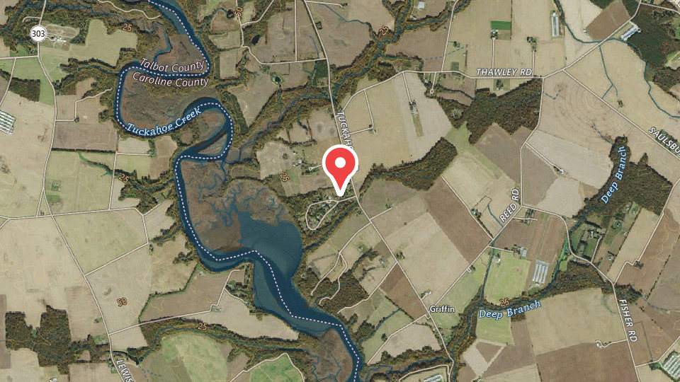 Map of Muddy Marsh Outfitters