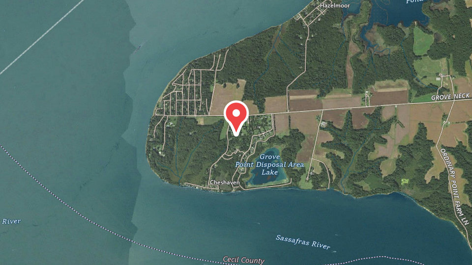Map of Grove Point Outfitters