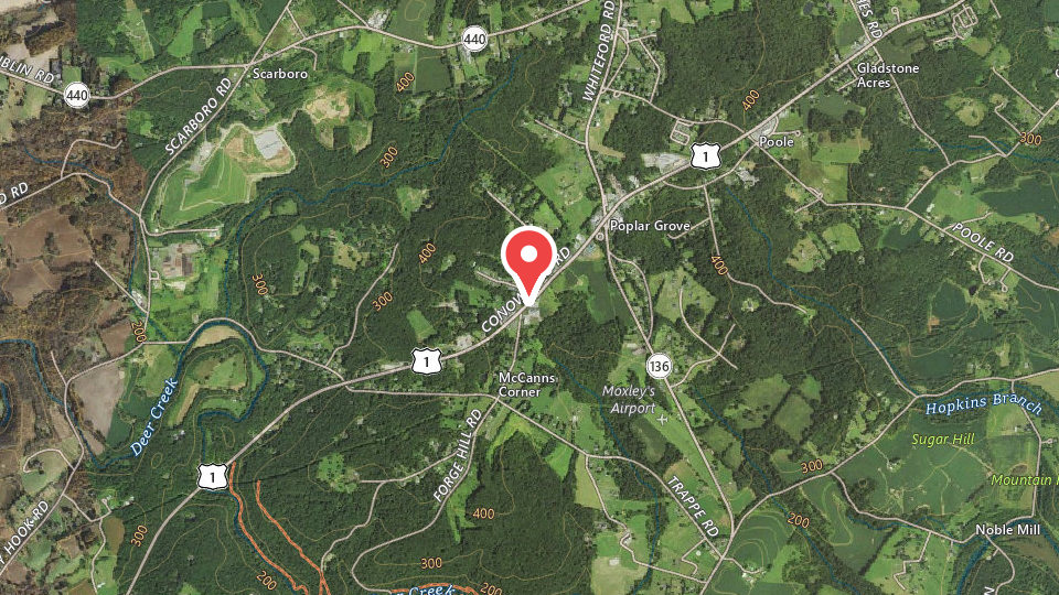Map of Autumn Sky Outfitters