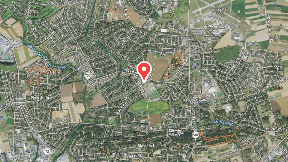 Map of Lancaster Family Farm LLC, Lancaster, PA