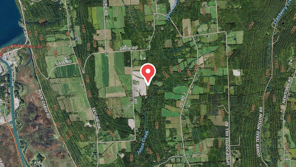 Map of Upland Game Preserve