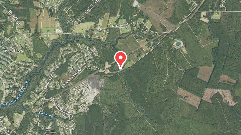 Map of Horse Swamp Hunting Preserve