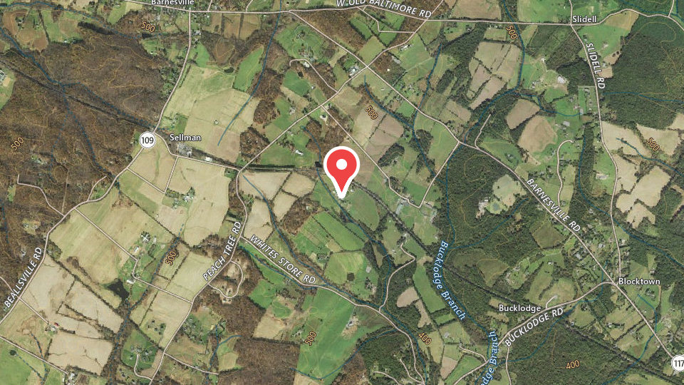 Map of Potomac Hunt Club