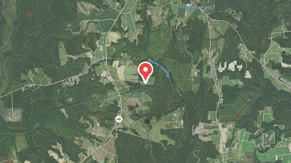 Map of Liberty Ranch Hunt Club