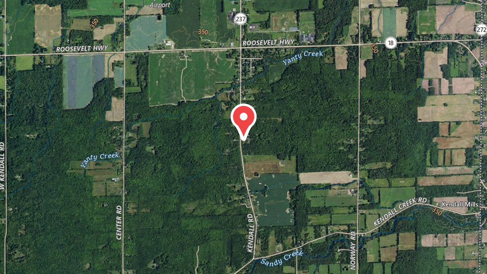 Map of Redwood Whitetail Preserve