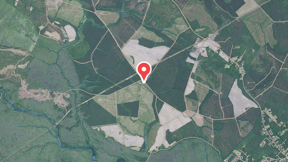 Map of Sandy Pines Hunt Club Main Camp