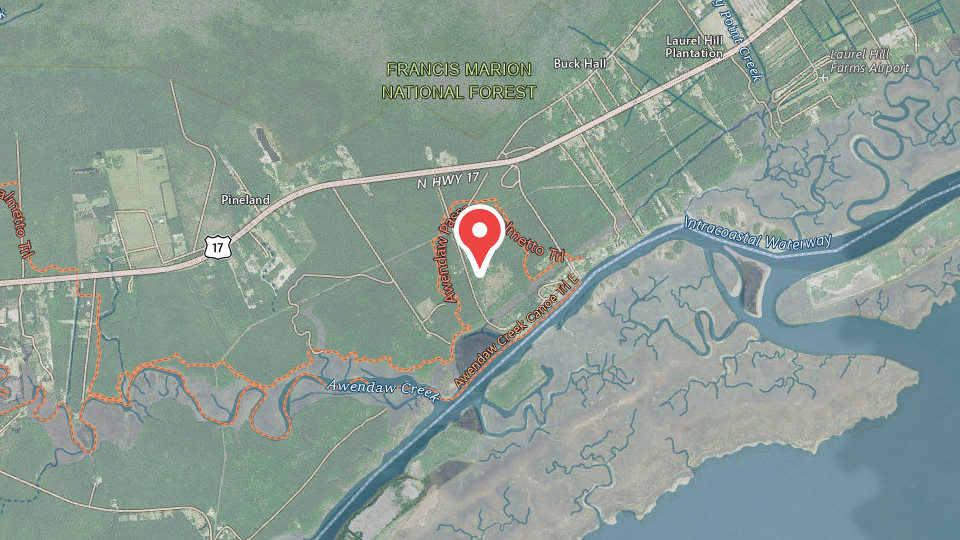 Map of Nature Adventures Outfitters