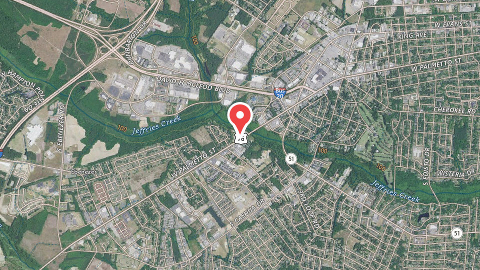Map of Naturally Outdoors Outfitters