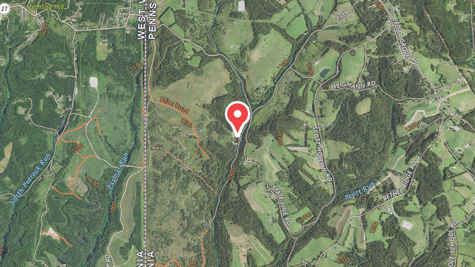 Map of Hidden Meadows Game Preserve