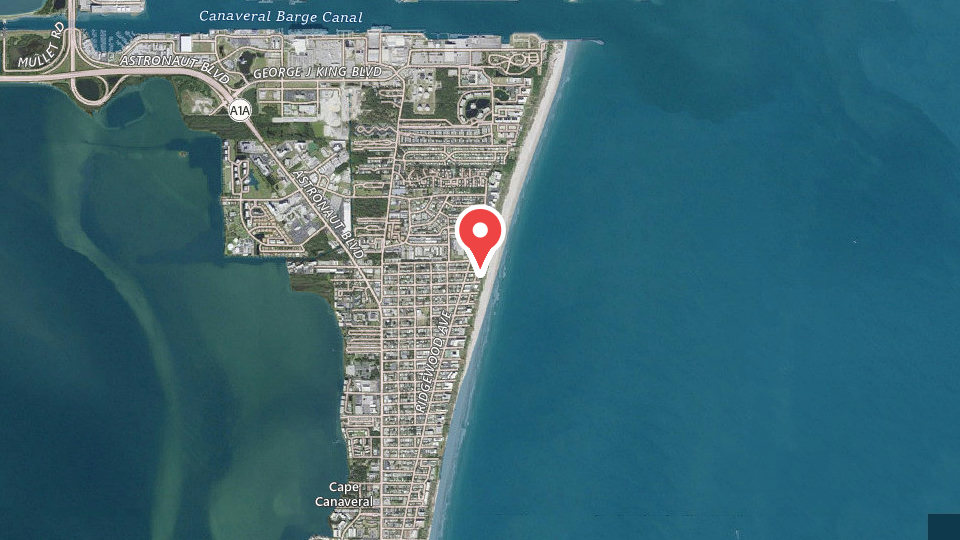 Map of CocoSol Surf Lessons