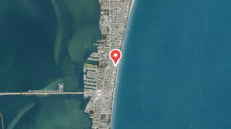 Map of Florida Luxury Surfing