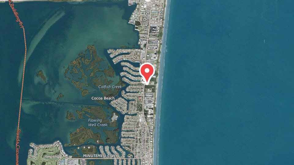 Map of Wave Masters Surf School