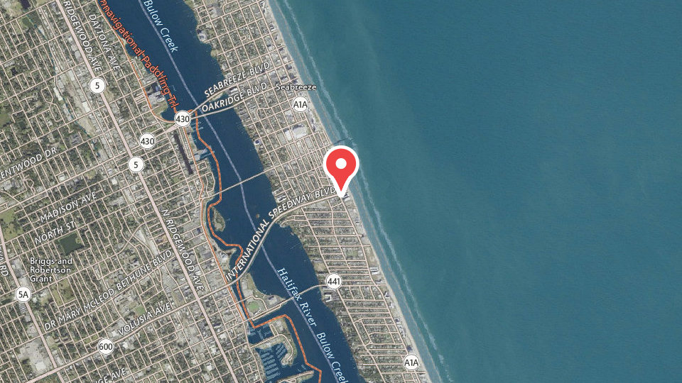 Map of Vast Oceans Surf and SUP