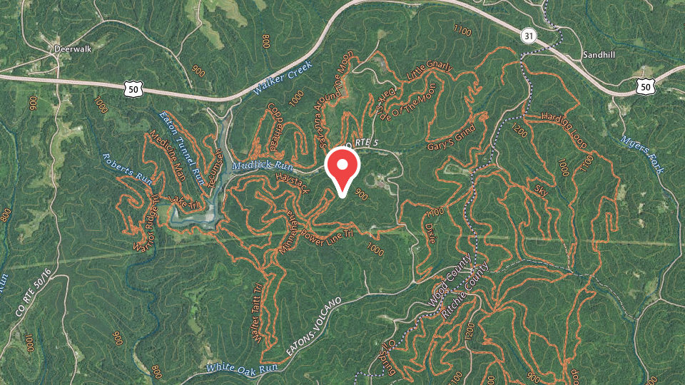 Map of Mountwood Park ATV