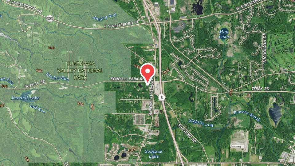 Map of Appalachian Outfitters