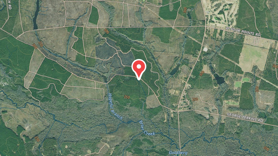 Map of Briar Creek Sportsman Club