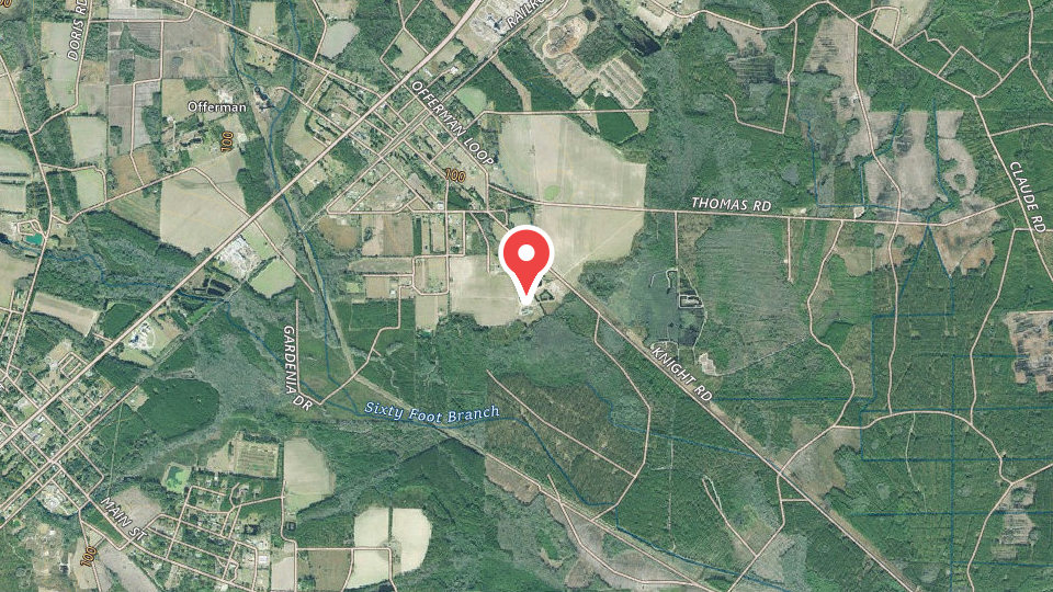 Map of Mossy Pond Lodge