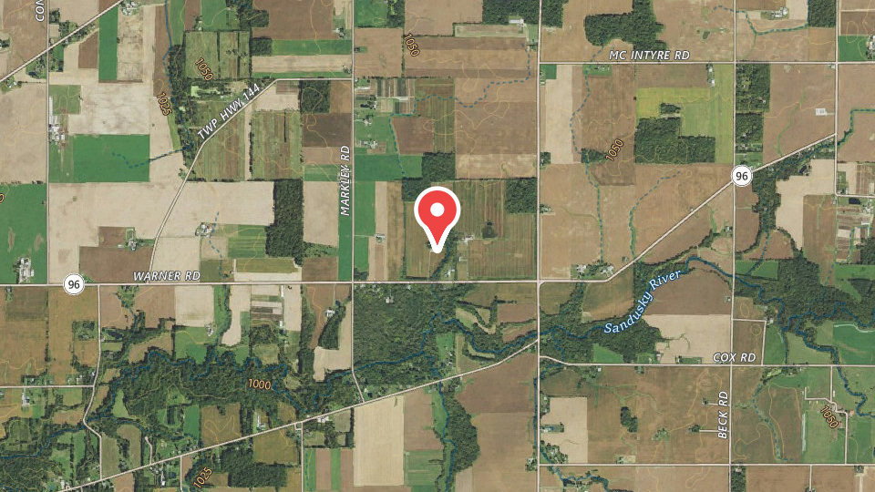 Map of Elk Ridge Hunt Club, llc