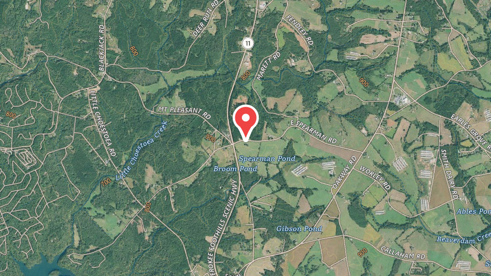 Map of Pine Grove Motocross