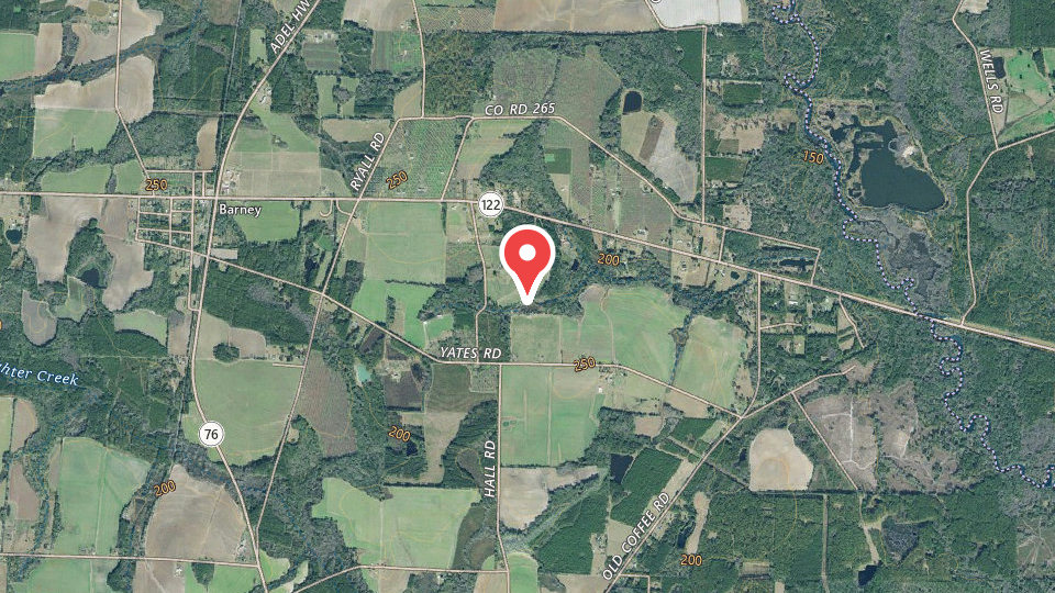 Map of Abbott Shooting Preserve