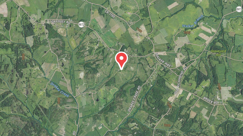Map of YellowPointe Ranch Game/Upland Hunting Preserve