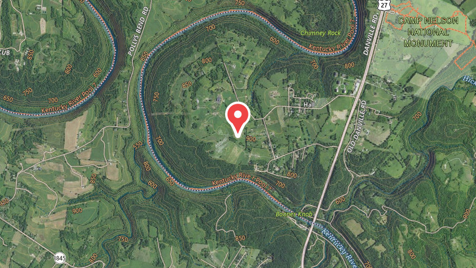 Map of Whitetail Heaven Outfitters