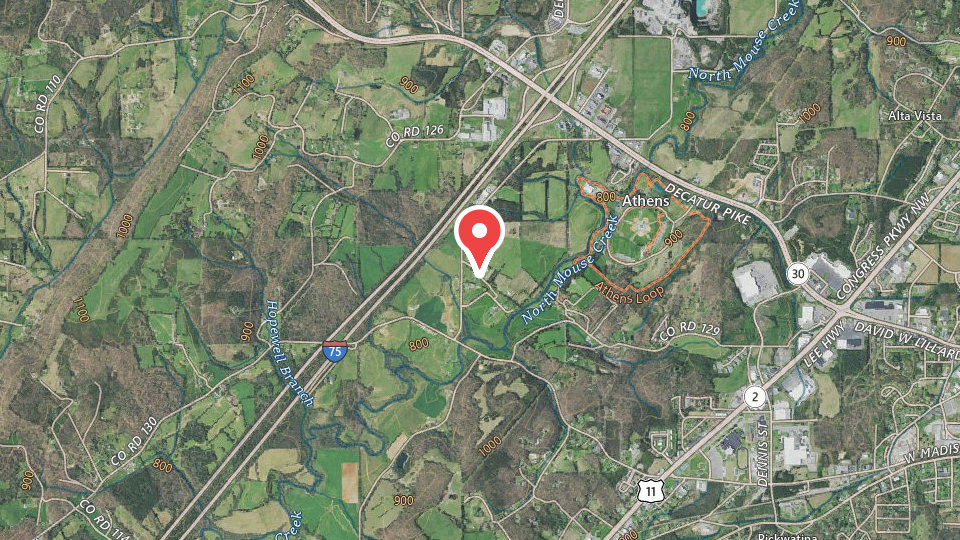 Map of Creekside Hunting Preserve