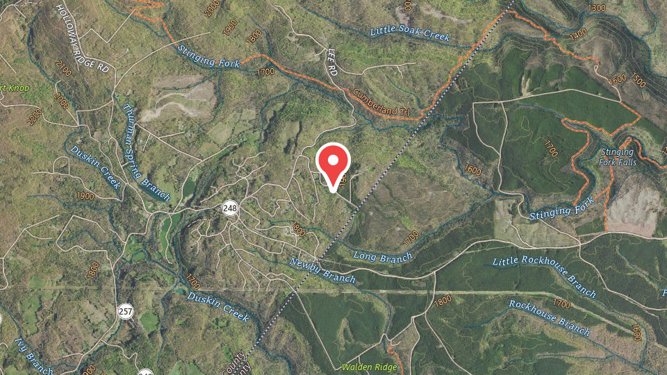 Map of Buck Hunters Hunting Club