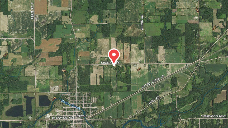 Map of Elysian Fields Hunting Preserve