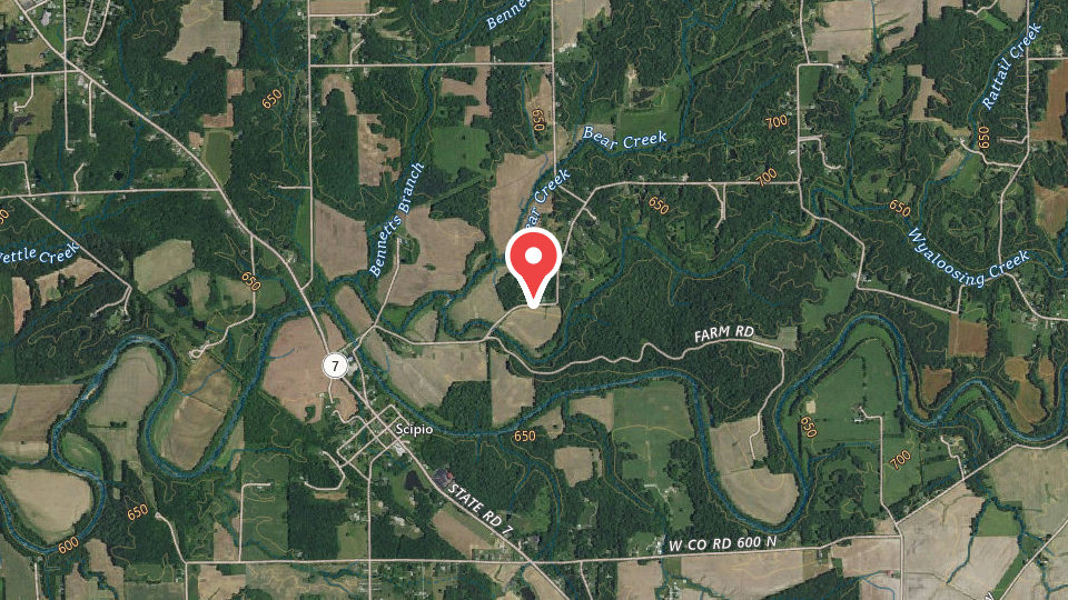 Map of Muscatatuck Outfitters