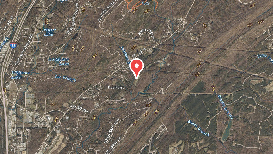 Map of Double Mountain Preserve