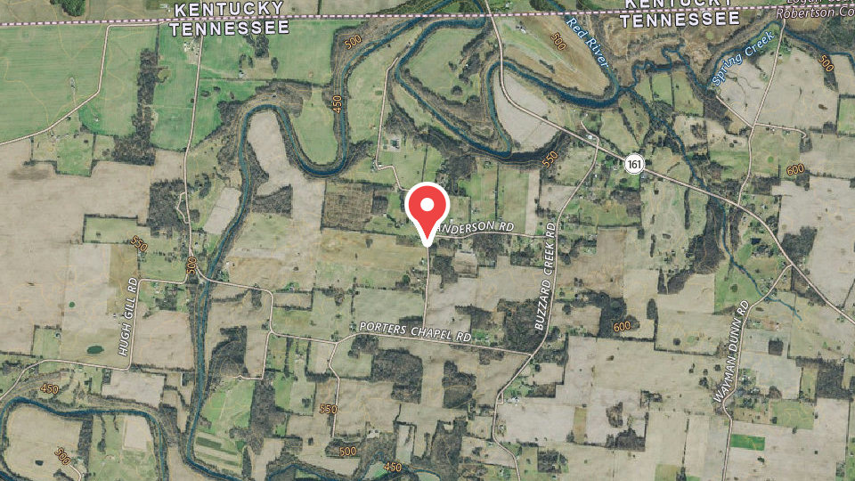 Map of Three Feathers Hunting Preserve